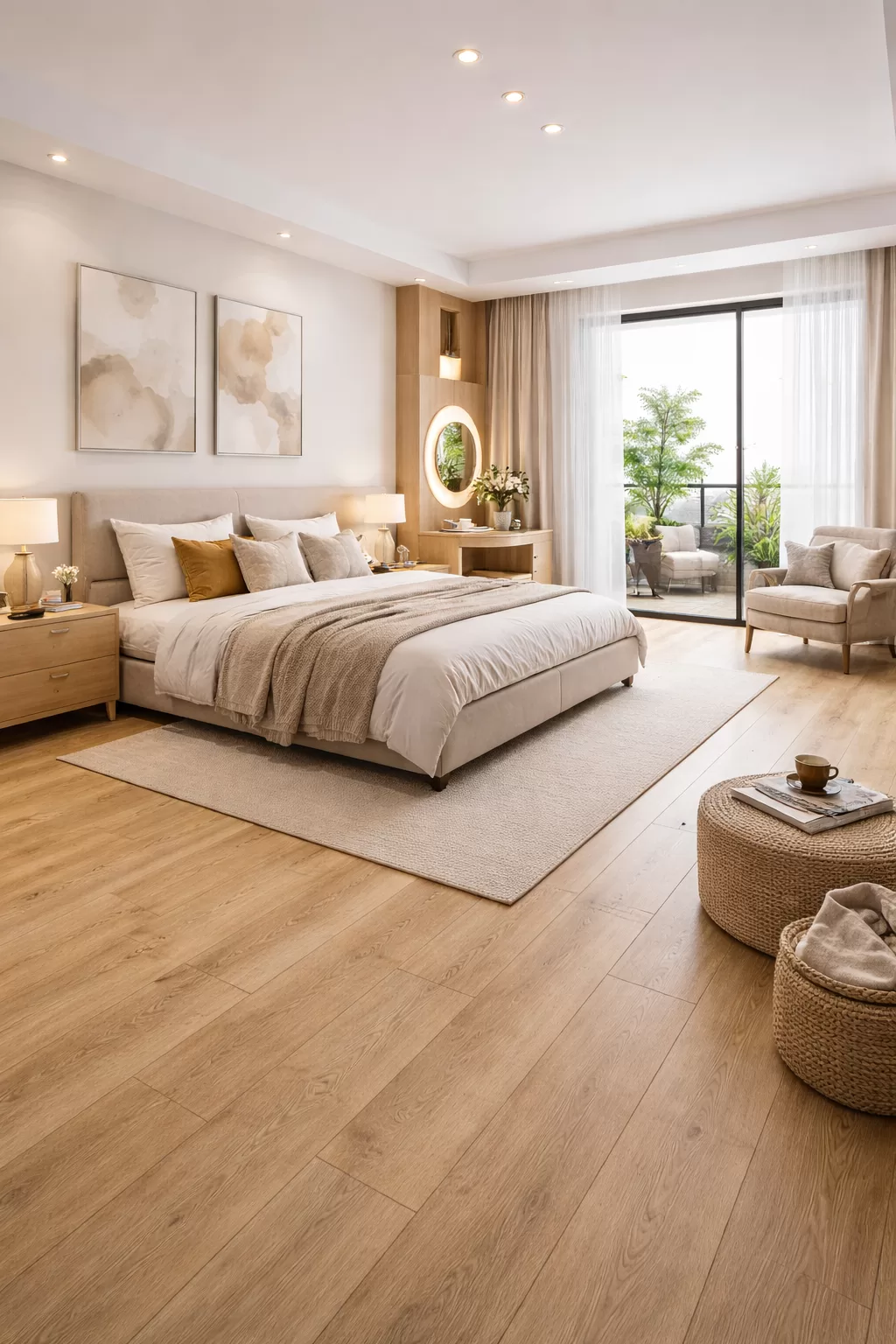 Sàn gỗ Robina 12mm bản to – SP012