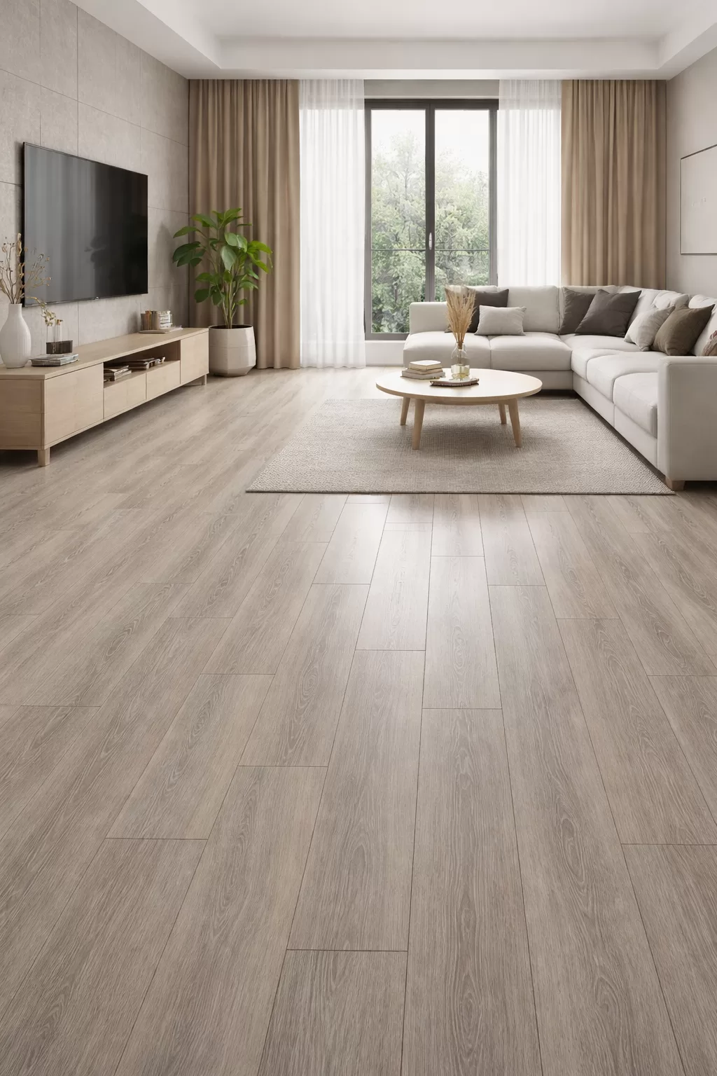 Sàn gỗ Robina 12mm bản to – AB318