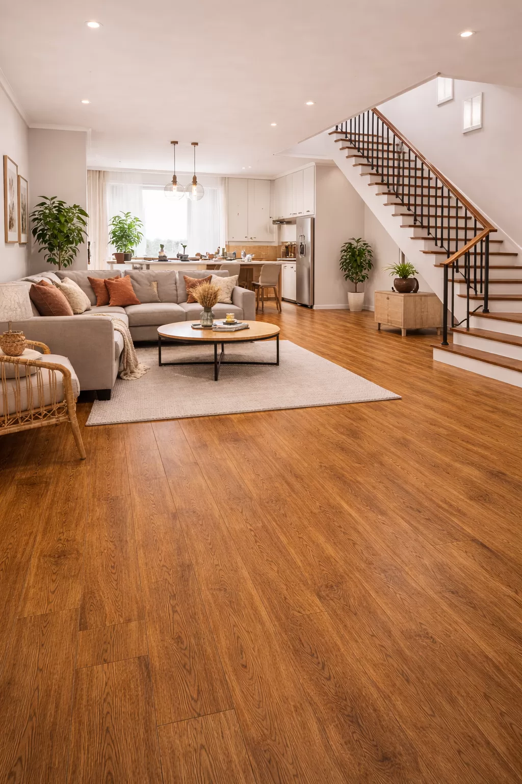 Ứng dụng thực tế của Sàn gỗ Robina 8mm AB325