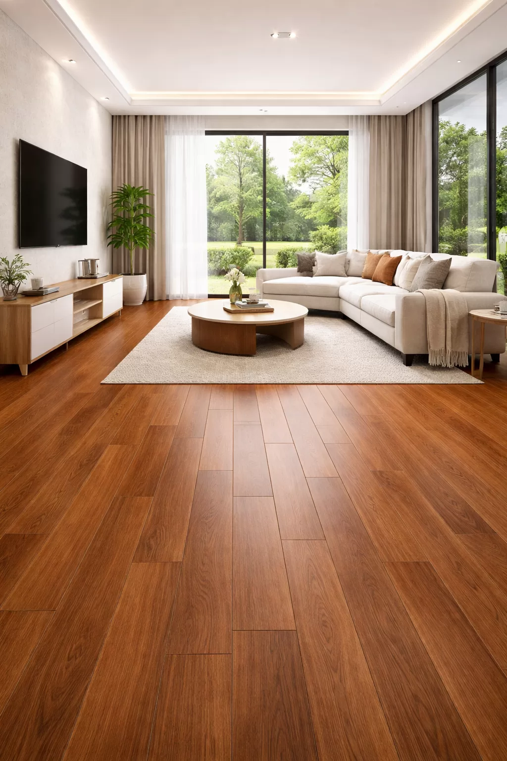 Sàn gỗ Robina 12mm bản to – 3107