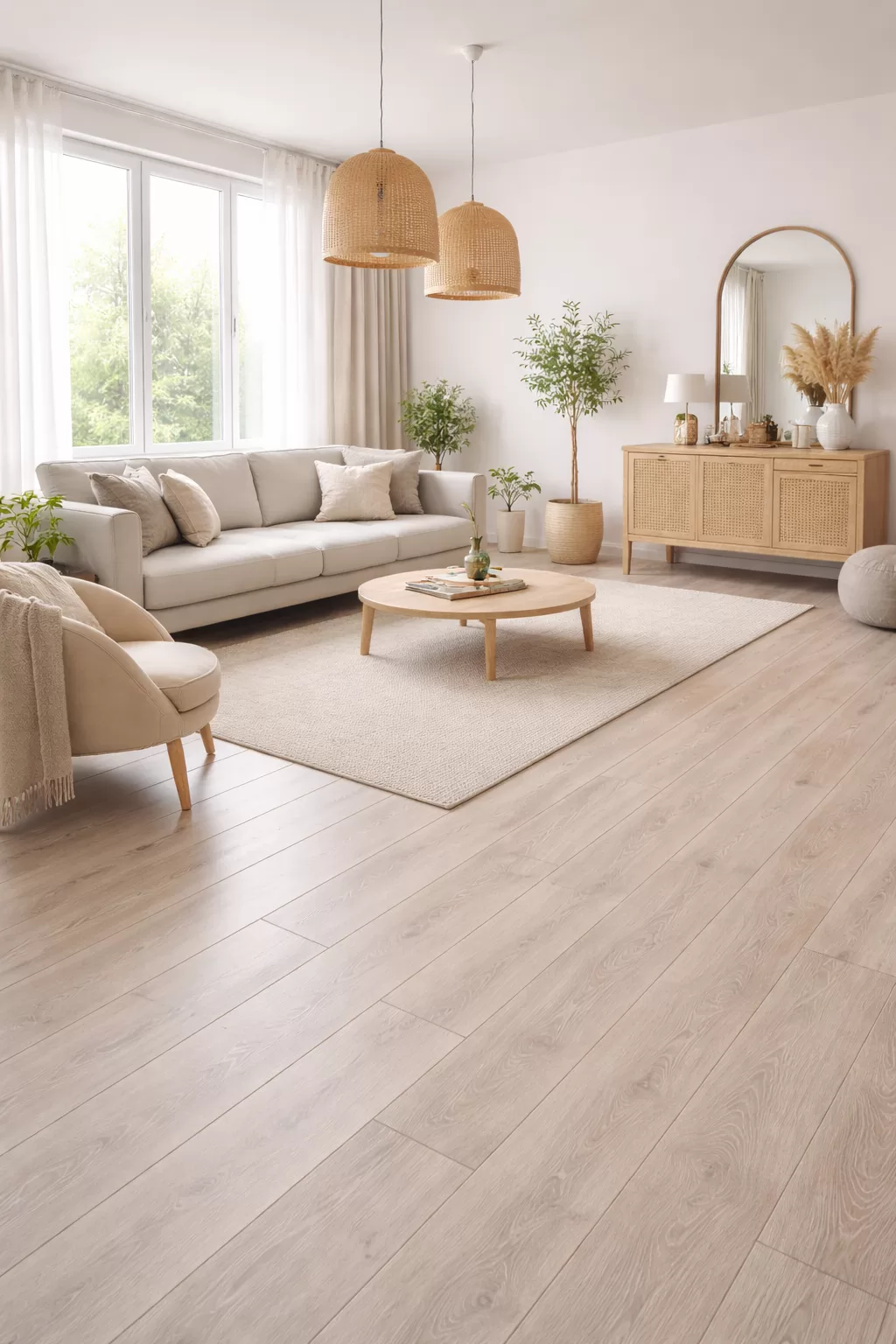 Ứng dụng thực tế của Sàn gỗ Camsan 10mm - 4515