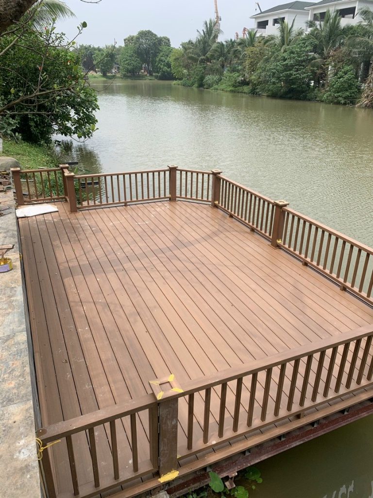 Thi Công Sàn Gỗ - Không gian ngoài trời