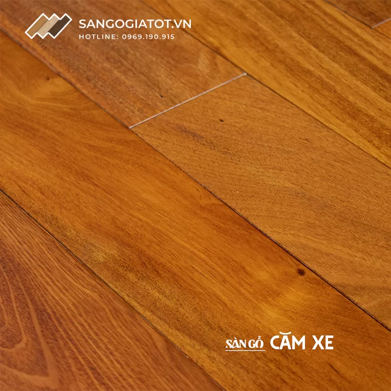 Ưu điểm của sàn gỗ Căm Xe Engineered 750x120x15