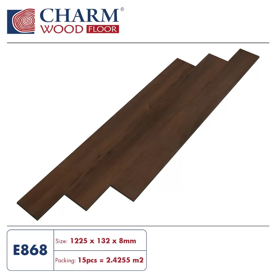 Ưu Điểm Và Hạn Chế Của Sàn Gỗ Charmwood 8mm E868