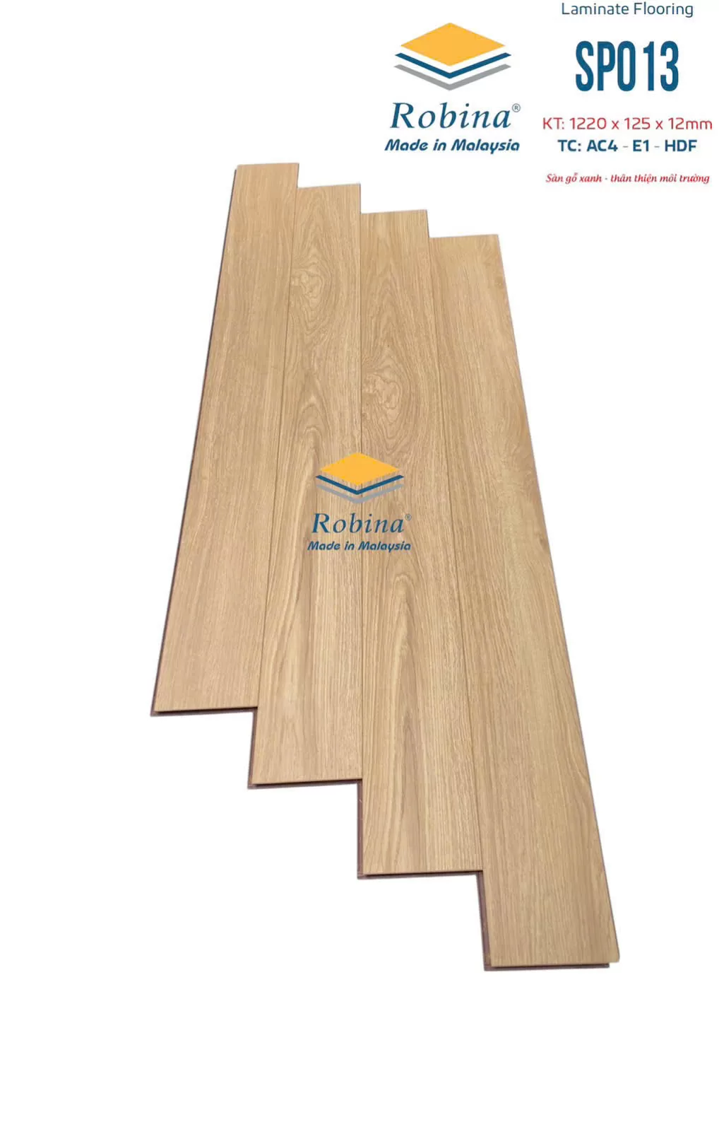 Sàn gỗ Robina 12mm bản nhỏ – SP013