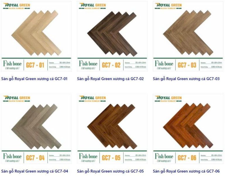 Sàn gỗ xương cá