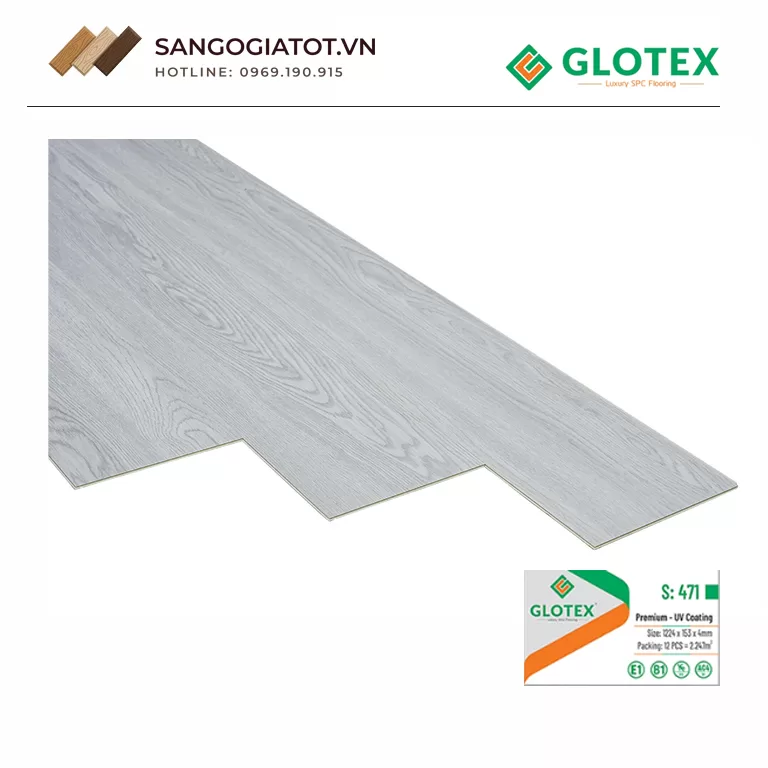 Sàn nhựa Glotex 4mm - S471