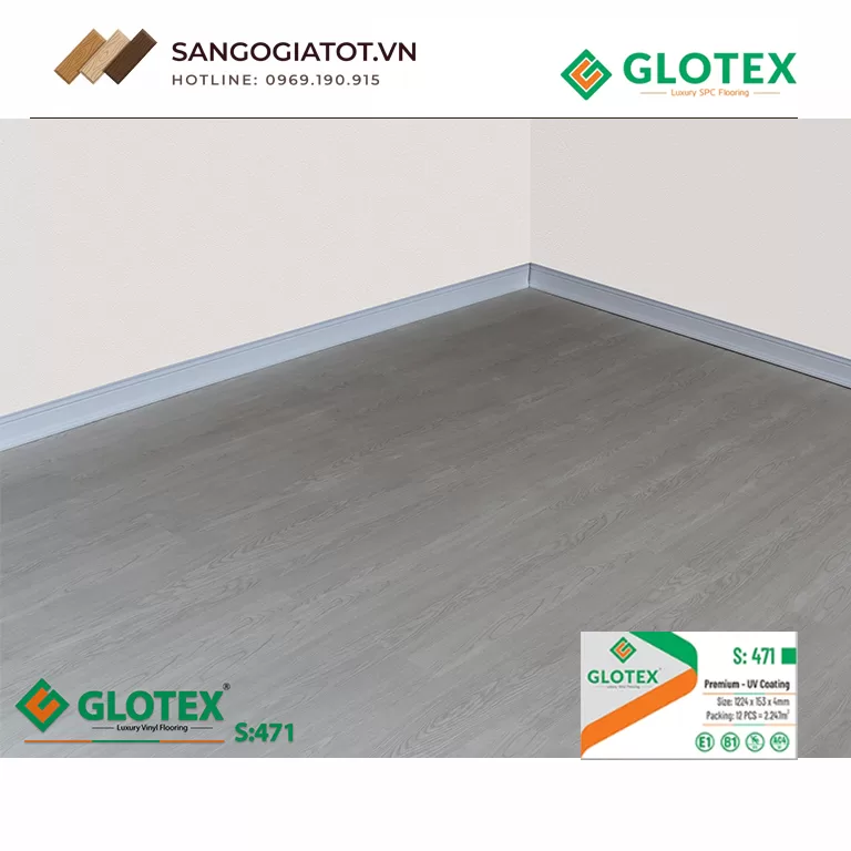 Ứng dụng thực tế của Sàn nhựa Glotex 4mm - S471