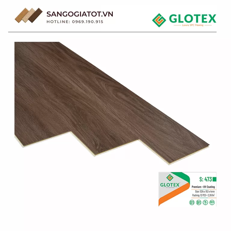Tổng quan về Sàn nhựa Glotex 4mm – S473