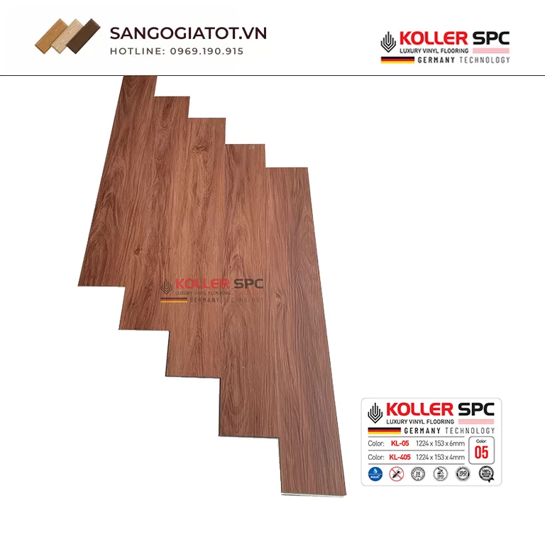 Sàn nhựa Koller 6mm - KL05