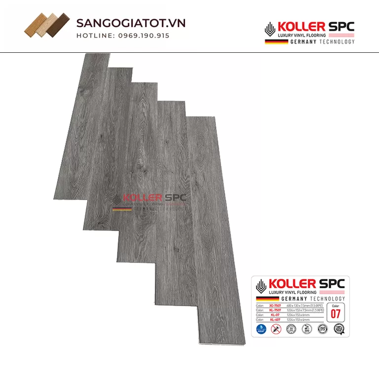 Sàn nhựa Koller 6mm - KL07