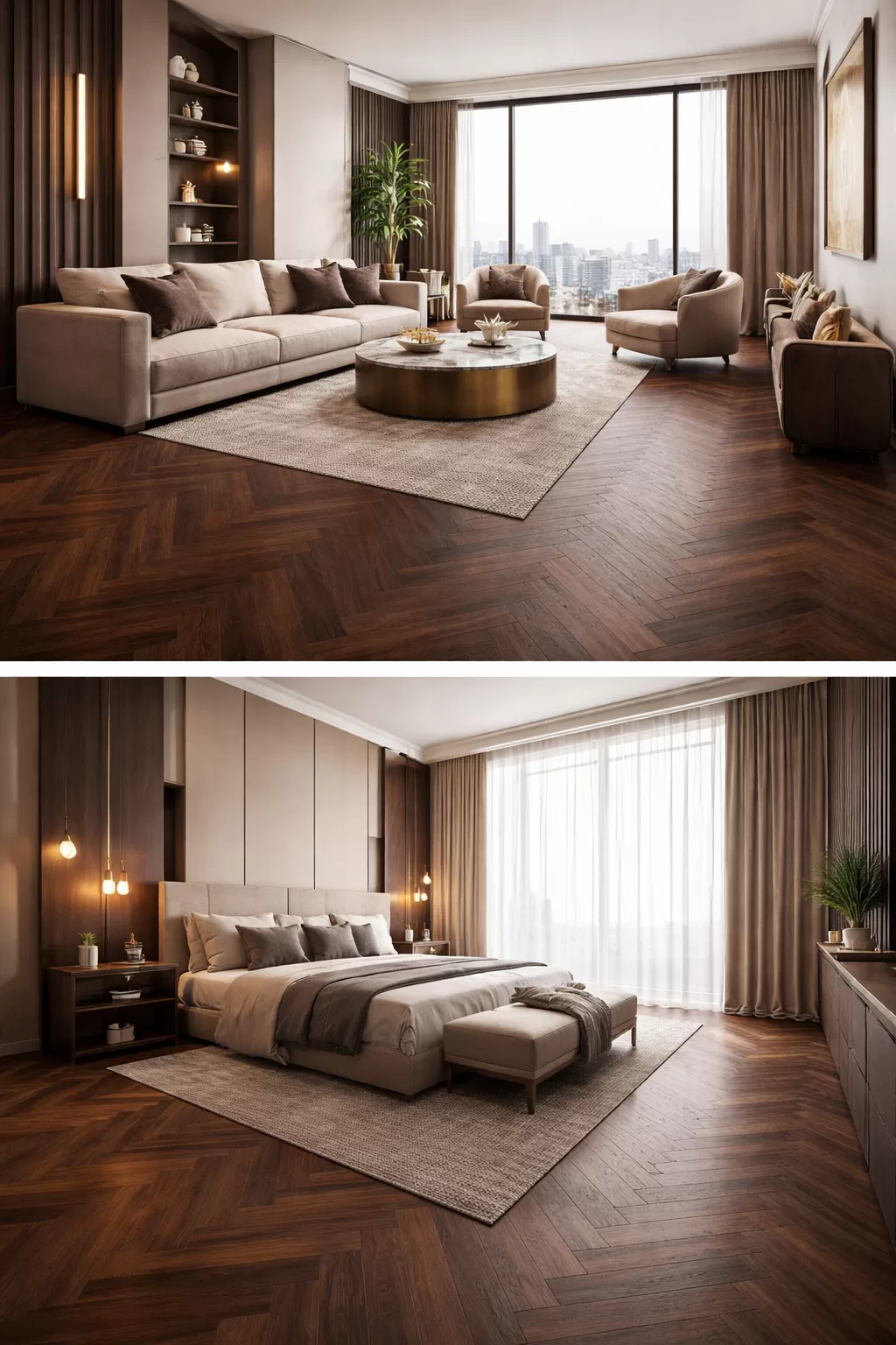 Ứng Dụng Của Sàn Gỗ Fortune 12mm Xương Cá – FX91 Trong Thực Tế