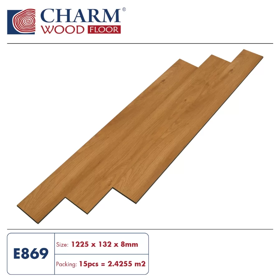 Ứng Dụng Thực Tế Của Sàn Gỗ Charmwood 8mm E869 Theo Từng Không Gian Nội Thất