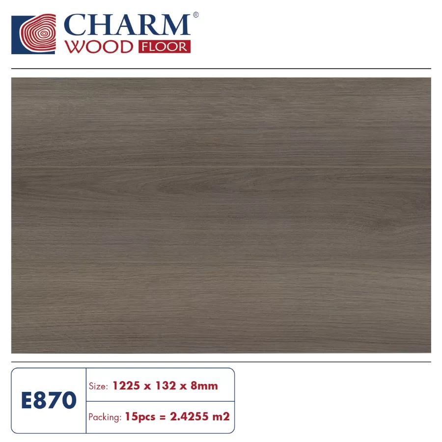 Ưu Điểm Nổi Bật Của Sàn Gỗ Charmwood 8mm E870