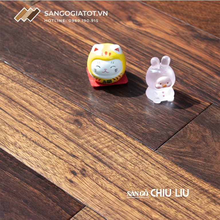 Ứng dụng của sàn gỗ Chiu liu 600x120x15mm
