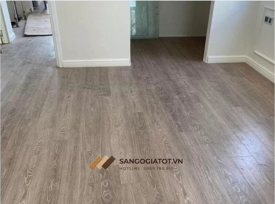 Hình ảnh thực tế công trình Sàn gỗ Fortune 8mm – F882
